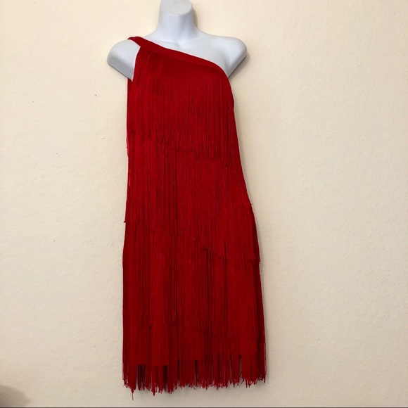 Chelsea & Violet Dresses & Skirts - Chelsea & Violet Red Flapper Dress-FINAL PRICE